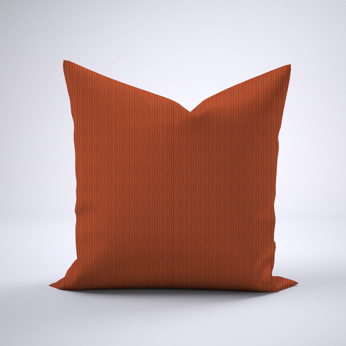 Throw Pillow - Narrow Stripes Terracotta MWW 