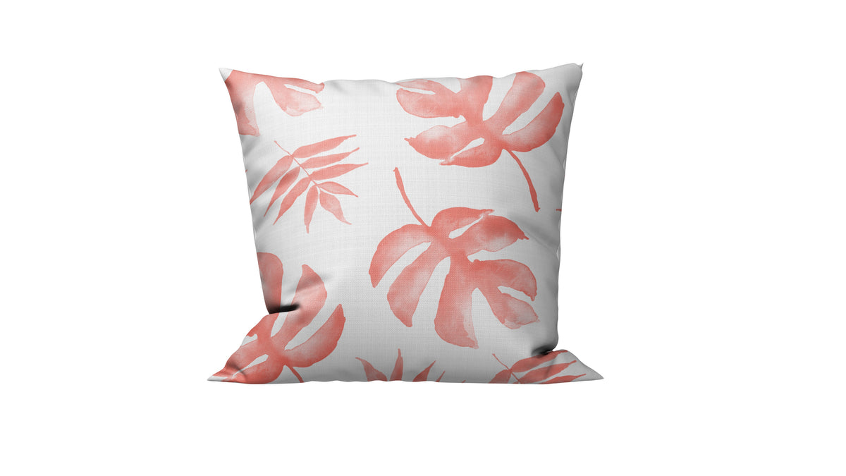Throw Pillow - Palm Beachy Coral Bedding Collections, Pillows, Throw Pillows MWW 