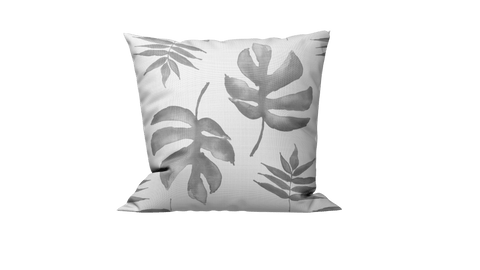 Throw Pillow - Palm Beachy Grey Bedding Collections, Pillows, Throw Pillows MWW 