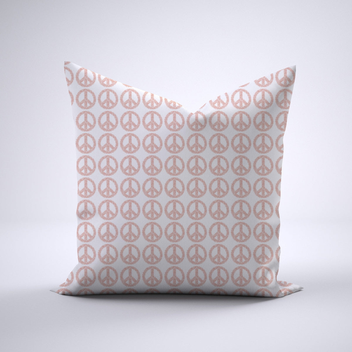 Throw Pillow - Peace Light Pink Bedding, Pillows, Throw Pillows MWW 