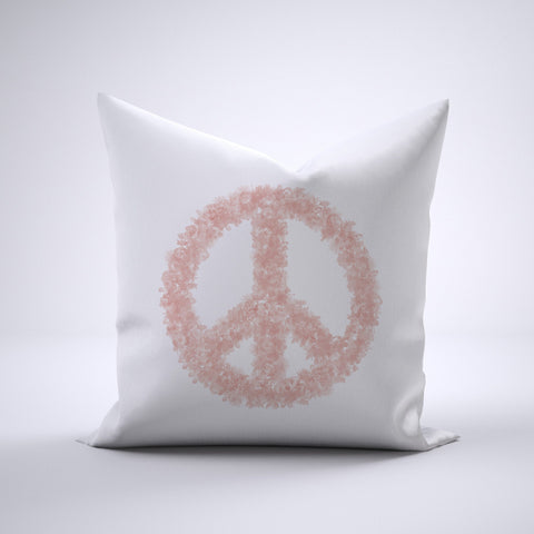 Throw Pillow - Peace Petals Light Pink Bedding, Pillows, Throw Pillows MWW 