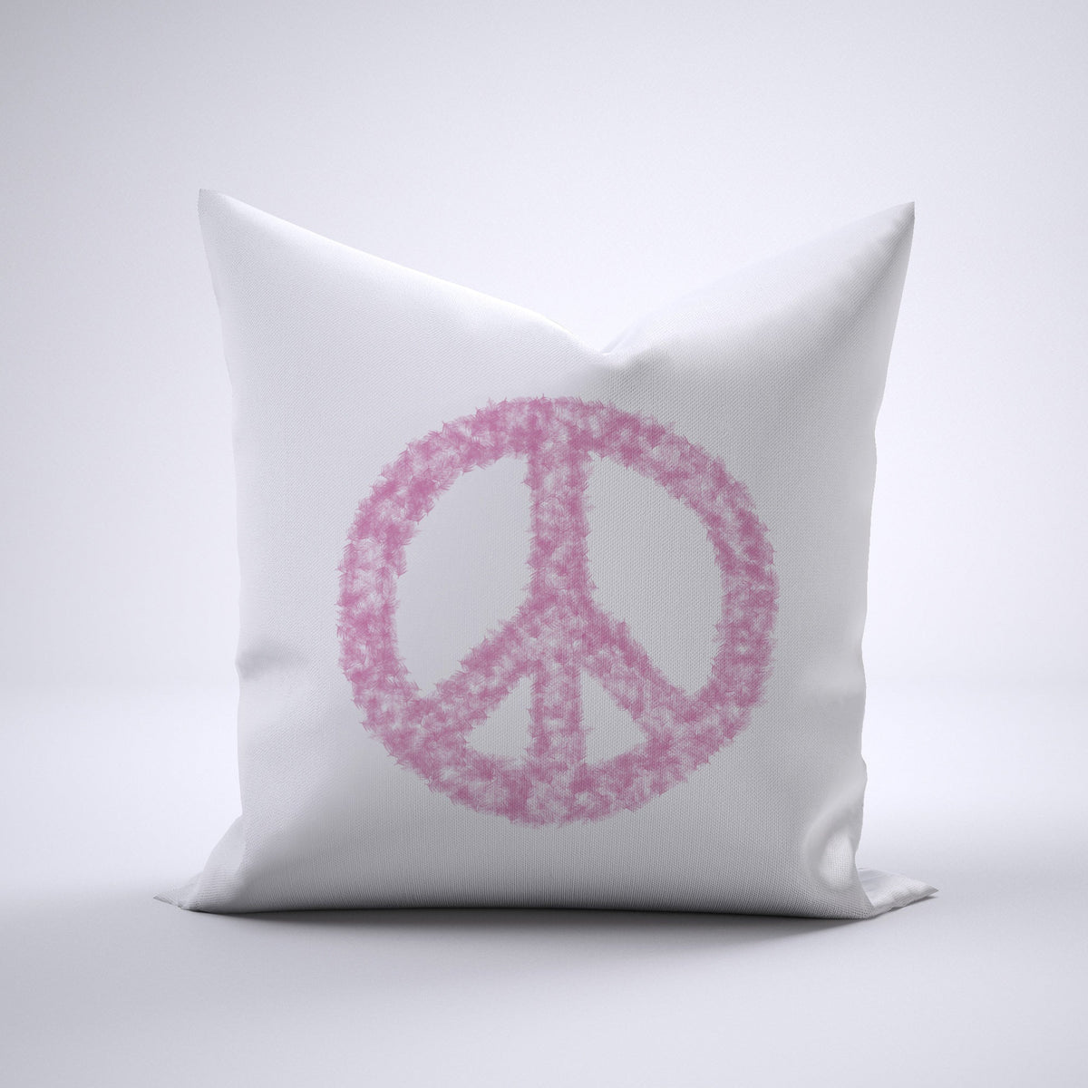 Throw Pillow - Peace Plumes Hot Pink Bedding, Pillows, Throw Pillows MWW 