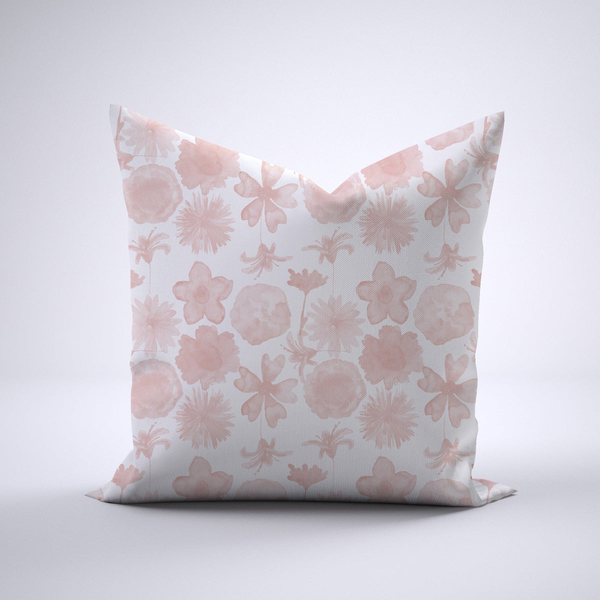 Throw Pillow - Petals Light Pink Bedding, Pillows, Throw Pillows MWW 