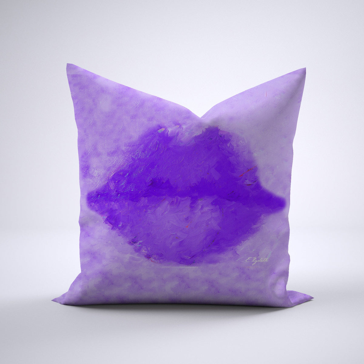 Throw Pillow - Pucker Lips Lavender Bedding Collections, Pillows, Throw Pillows MWW 