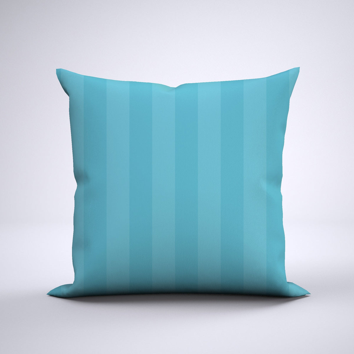 Throw Pillow - Shadow Stripes Aqua MWW 
