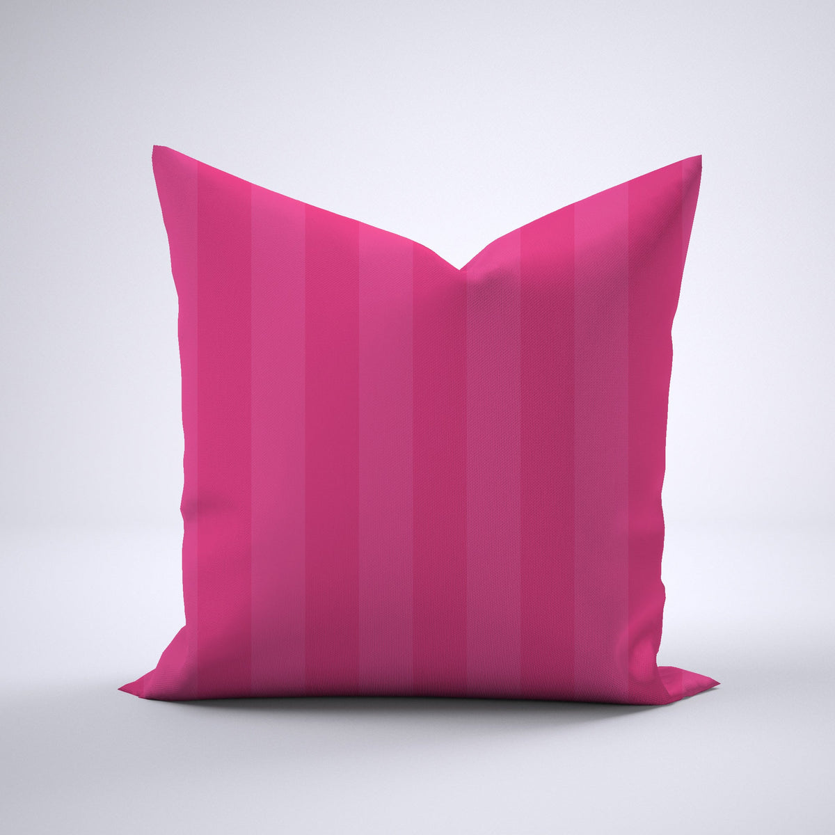 Throw Pillow - Shadow Stripes Candy Pink MWW 