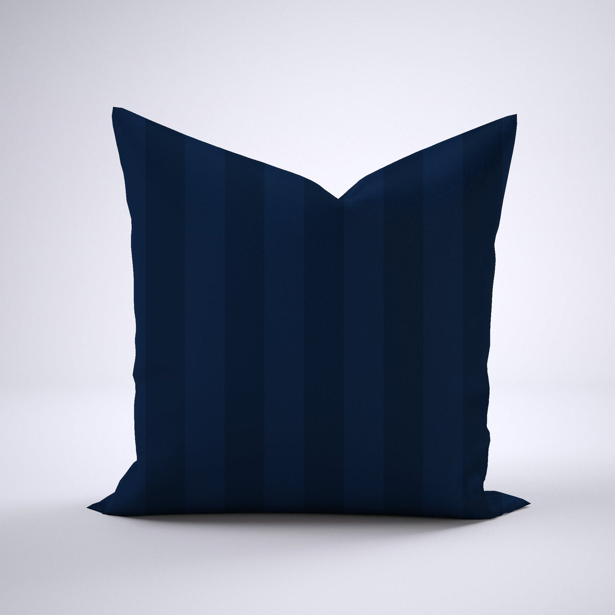 Throw Pillow - Shadow Stripes Navy MWW 