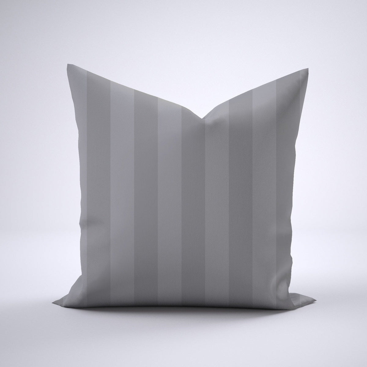 Throw Pillow - Shadow Stripes Storm Grey MWW 