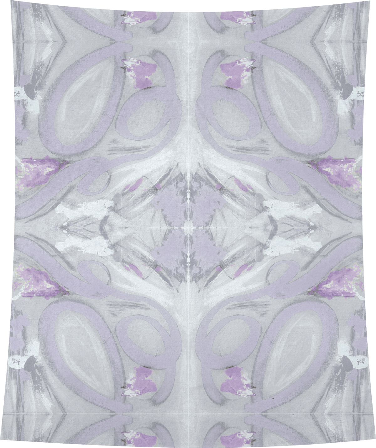 Wall Tapestry - Kaleidoscope Lavender Grey MWW 