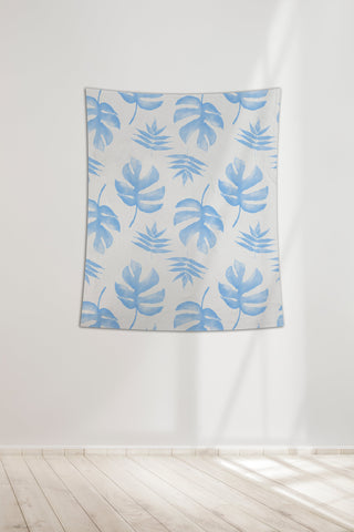 Wall Tapestry - Palm Beachy Blue MWW 