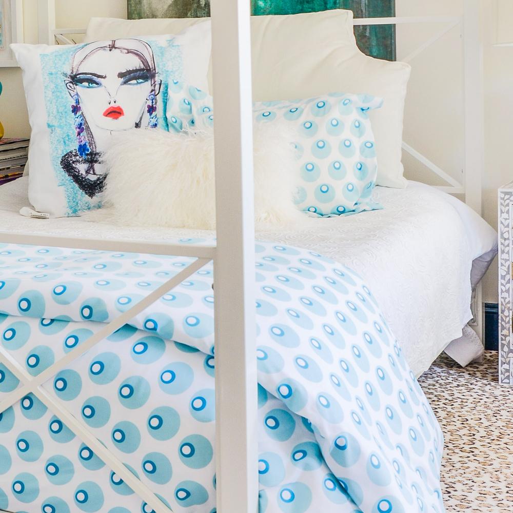 Copy of Duvet - Luna Peacock Shop All,Bedding Collections MWW Full/Queen 