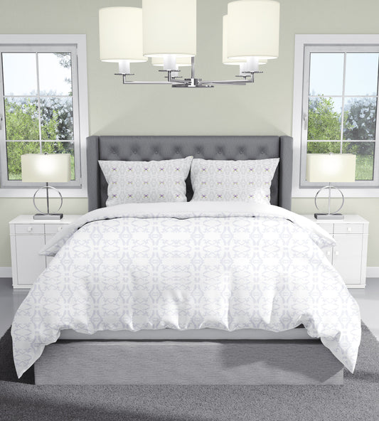 Duvet - Monarch Lavender Lattice MWW Full/Queen 